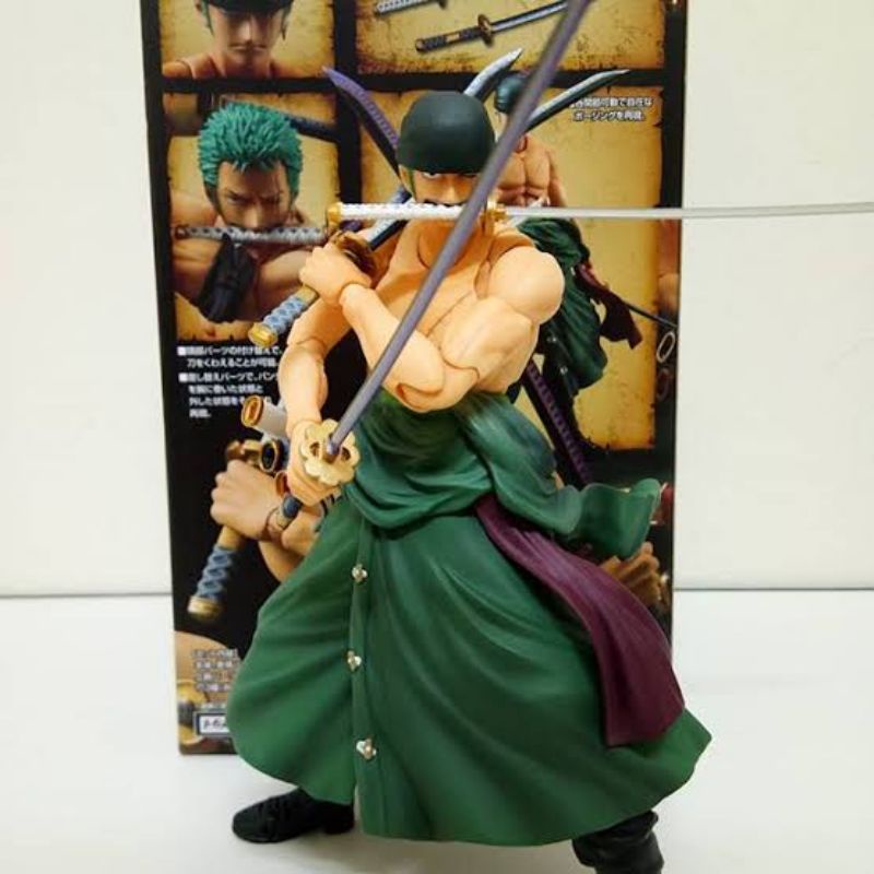 QH figure vah zoro one piece vah luffy roronoa zoro figure kapal one piece sunny go going meery