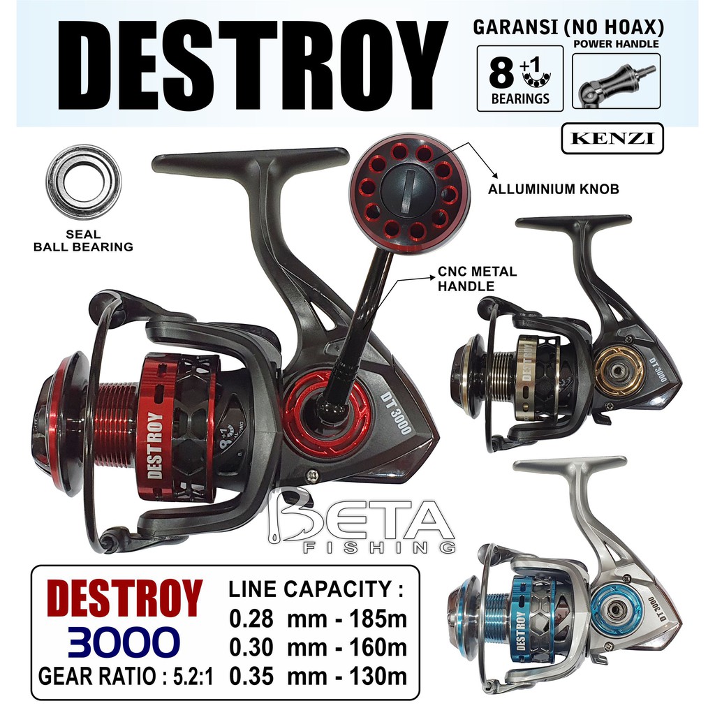 REEL KENZI DESTROY 3000