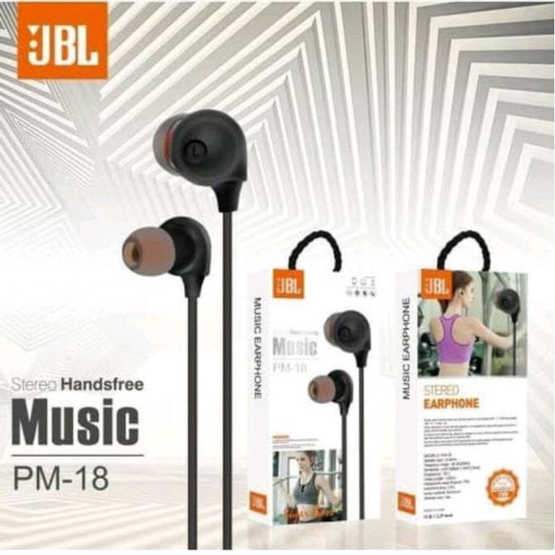 Earphone JBL PM-18 Superbass