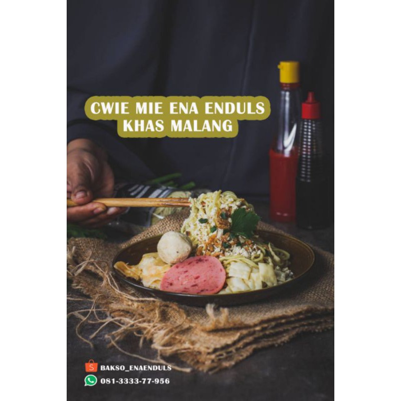 

CWIE MIE ENAENDULS KHAS MALANG