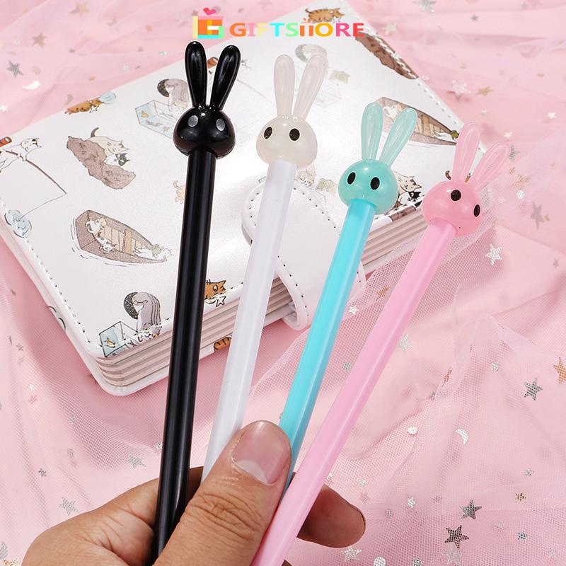 

COD Pena Gel Kelinci 0.5mm Pulpen Gel Pena Murah Pena Impor Pena / Black Ink Gel Pen / Pulpen Mekanik Karakter Pen Cute Pena Lucu Kartun Tinta Gel Black