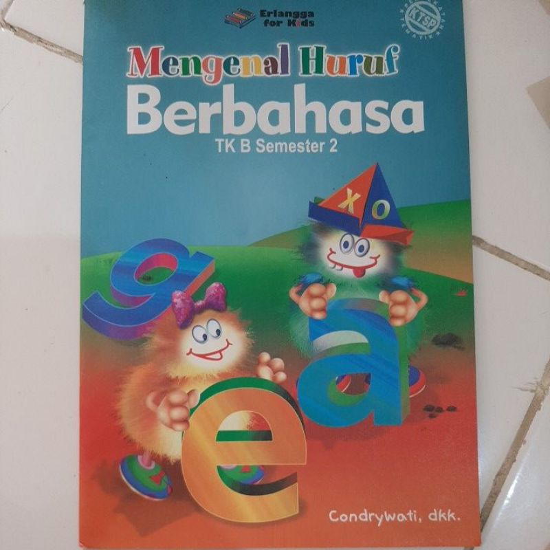 mengenal huruf berbahasa tk b semester 2