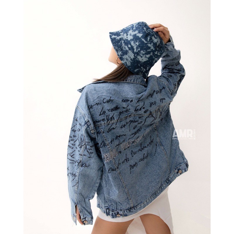 AMR ORIGINAL -  GRAVITY 1330 - JACKET JEANS OVERSIZE  DREAM