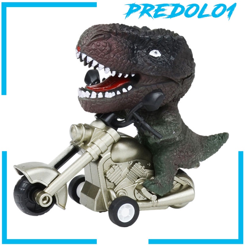 (Predolo1) Mainan Motor Dinosaurus Pull Back Bahan Plastik Untuk Anak Perempuan