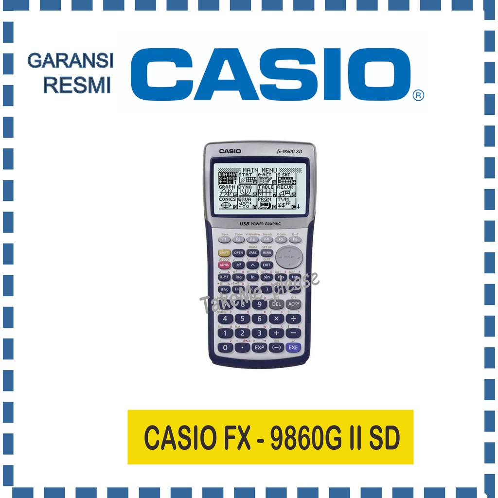 

CASIO kalkulator FX 9860 GII SD