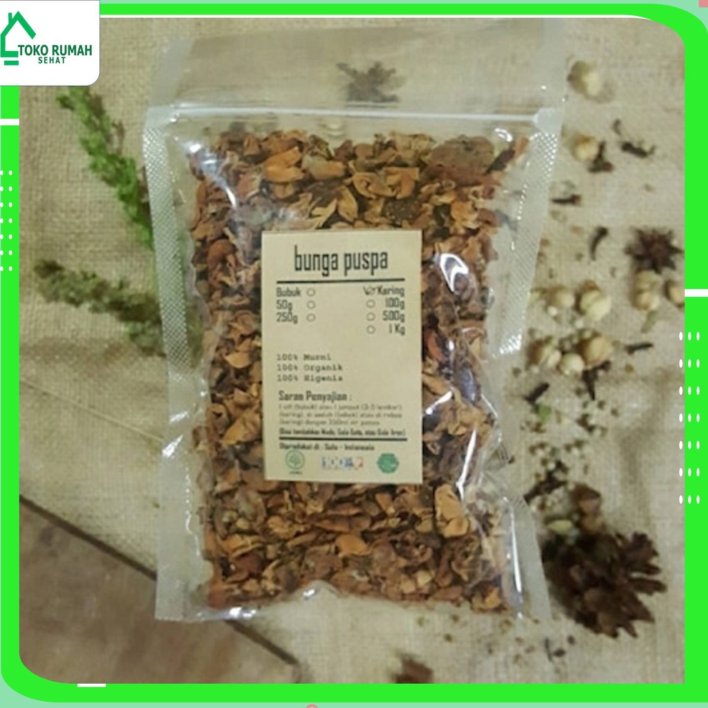 

BUNGA PUSPA / ASOKA 500 Gram - Saraca Asoca - MURNI