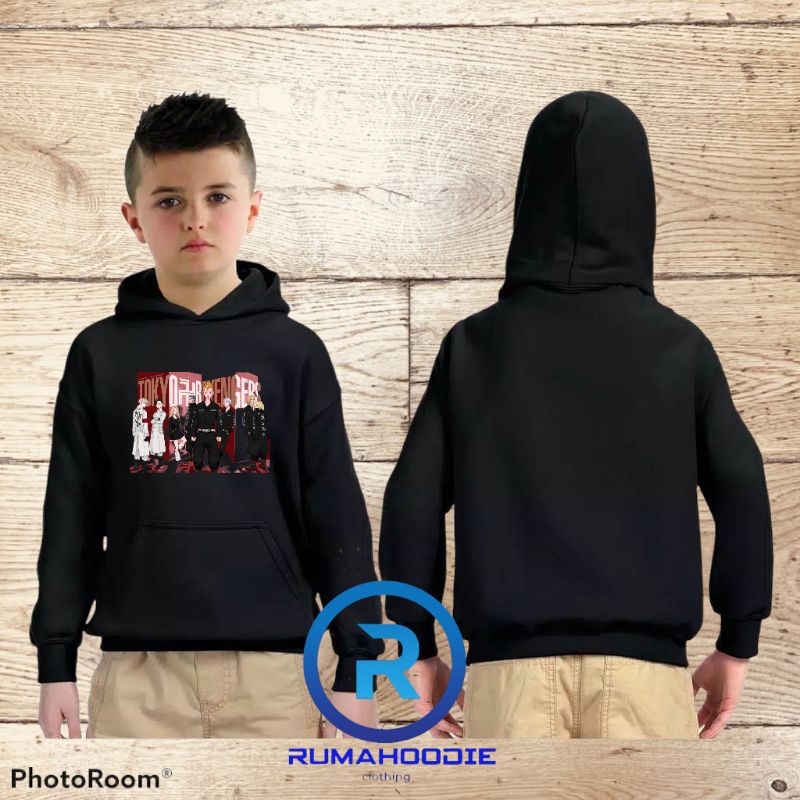 Jaket anak tokyo revengers anime sweater hoodie anak tokyo revengers