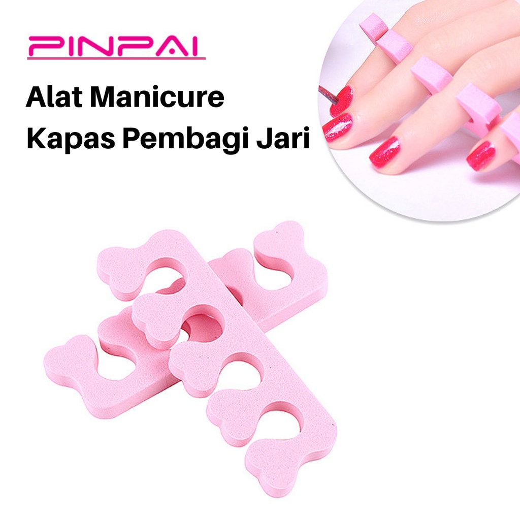 Citadeal - Kapas Pembagi Kuku, Alat Manicure, Finger Divinder, Nail Art