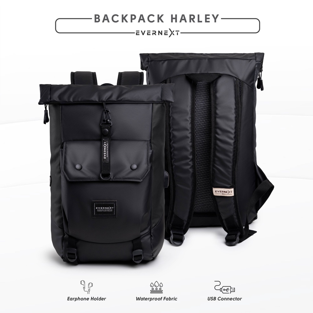 Tas Punggung Anti Air Pria HARLEY Backpack Outdoor