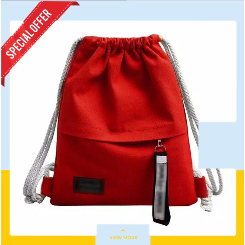 TAS WANITA SERUT ransel backpack gendong terbaru multifungsi kekinian murah impor branded korea mini