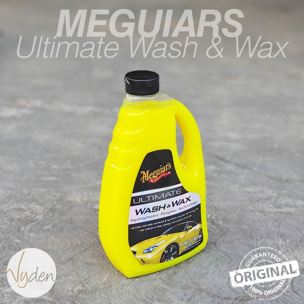 MEGUIARS Ultimate Wash and Wax 250ml REFILL Shampoo Dengan Wax Terbaik MURAH