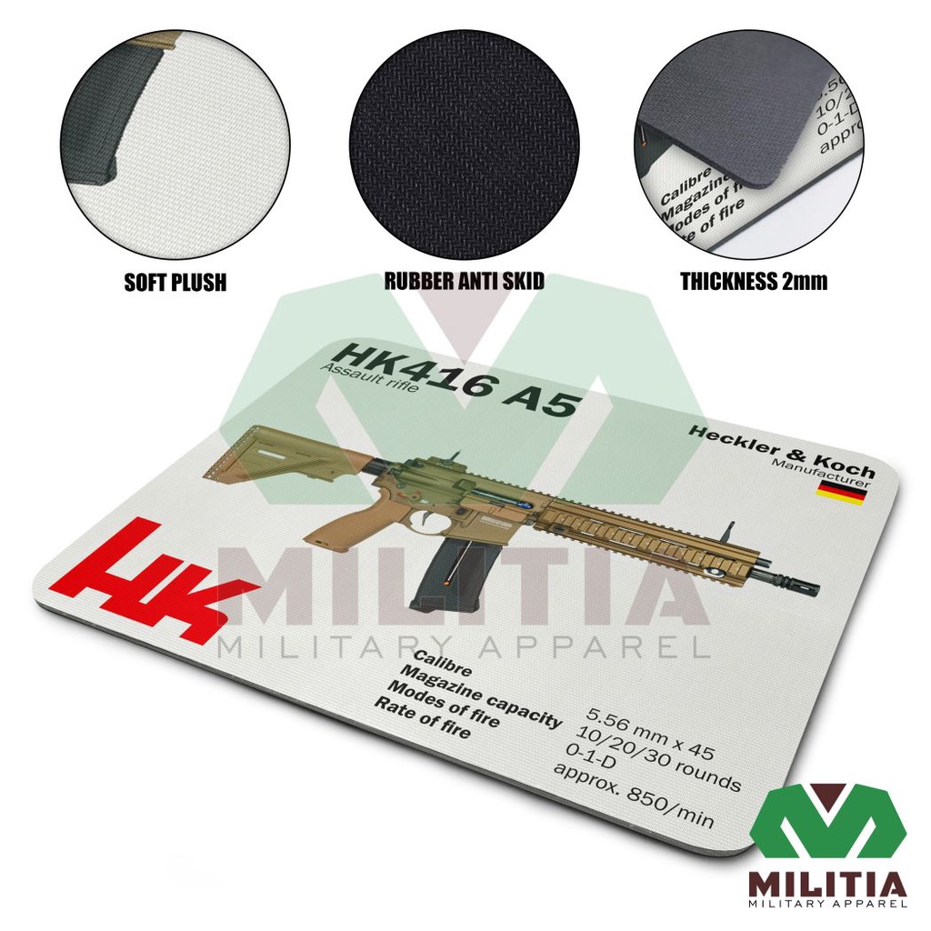 Alas Mouse pad HK416 A5 Heckler & Koch