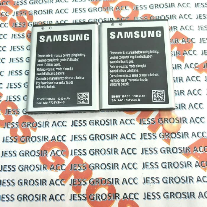 Baterai Battery Original SAMSUNG G130 Young 2 S5360 S5300 EB-BG130ABE