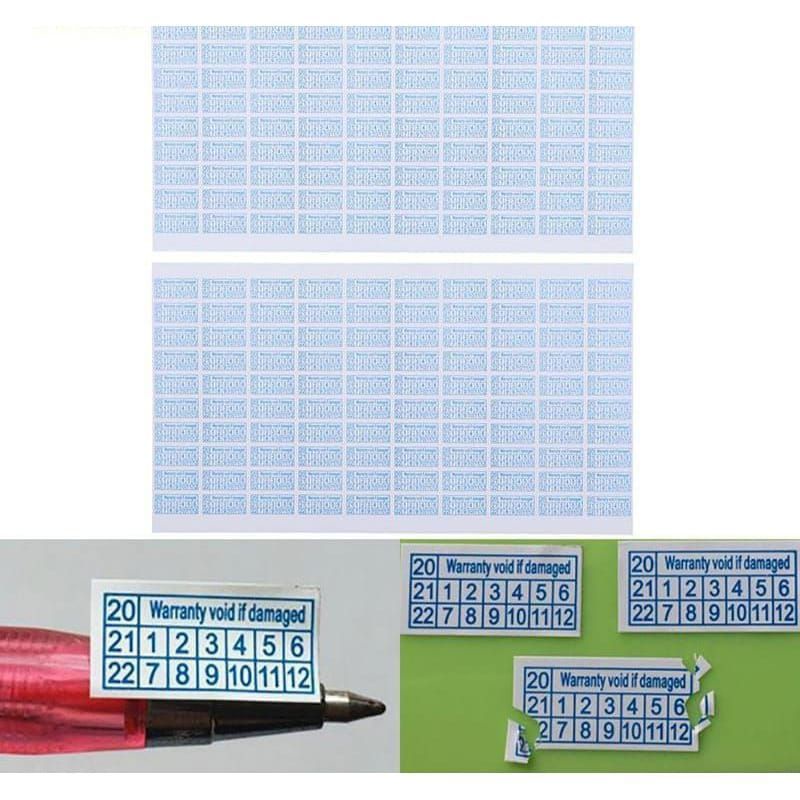 

Stiker Garansi Sticker Warranty Pecah Telur 1x2 5.000 pcs