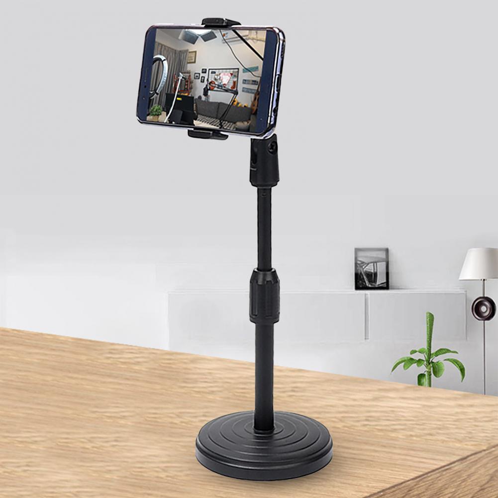 Stand Holder HP Handphone Penyangga Dudukan Phone Holder Broadcasting Putar 360 Desktop