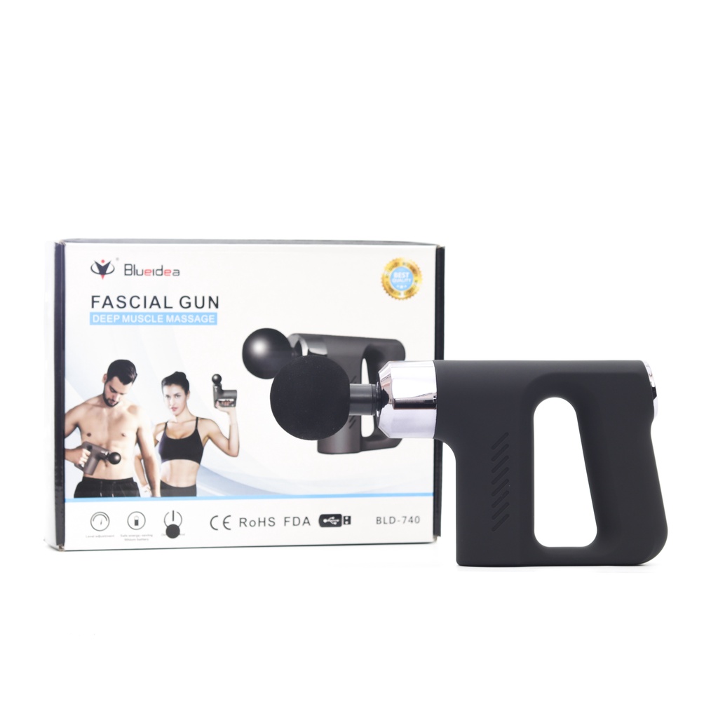 Fascial Gun Deep Muscle Massage - Alat Pijat Otot Getar Elektrik 0700