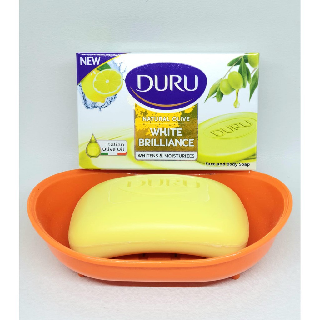 Duru Sabun Mandi Batang Pemutih Badan BPOM  Zaitun Kulit Pria Wanita Ampuh Body Wash Whitening Soap
