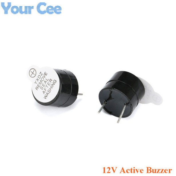 12mm 12V Active Buzzer Alarm Sounder Speaker Electromagnetic SOT