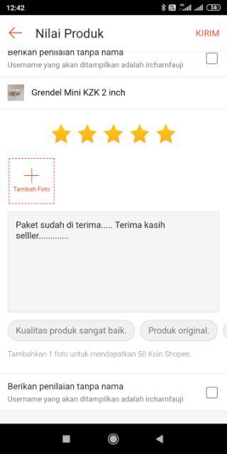 Grendel Mini Kzk 2 Inch