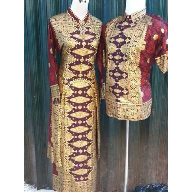 Set couple Gamis klok batik jupri