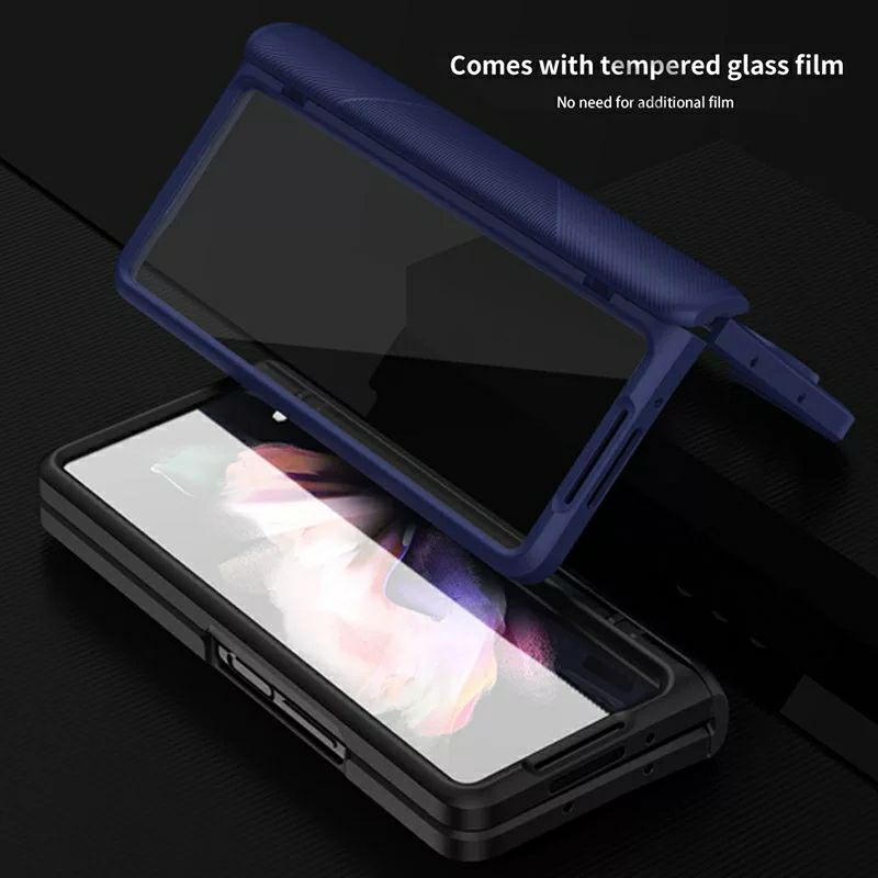 Case Samsung Galaxy Z Fold 3 5G Full Cover 360 Hinge Protection