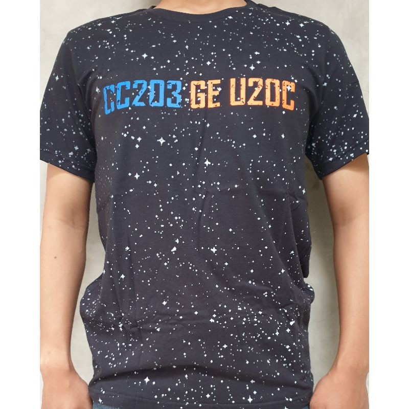 Kaos Kereta Api bertulisan CC203 GE U20C