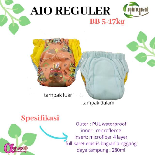 Clodi, popok kain cuci ulang