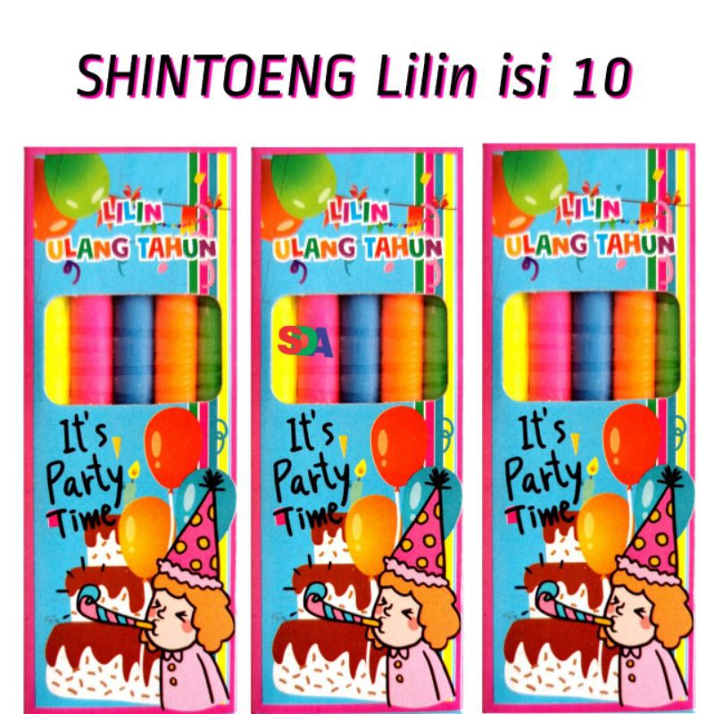 Lilin Ulang Tahun Shintoeng Angka, Spiral, Magic