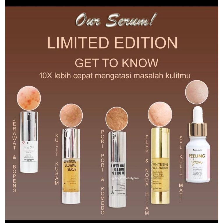 serum ms glow lengkap