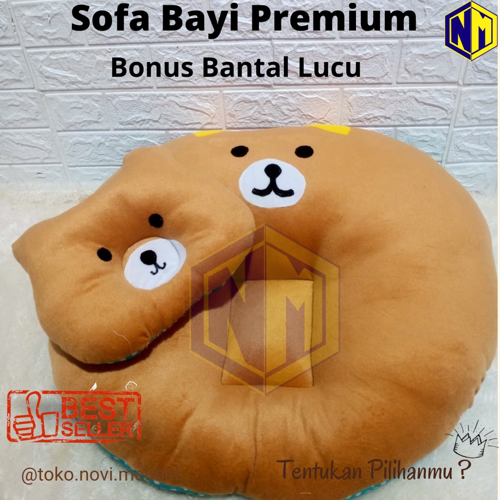 Sofa Bayi / Sofa Bayi Multifungsi / Sofa Bayi Jumbo Premium / Sofa Bayi Full Velboa / Sofa Bayi Imut