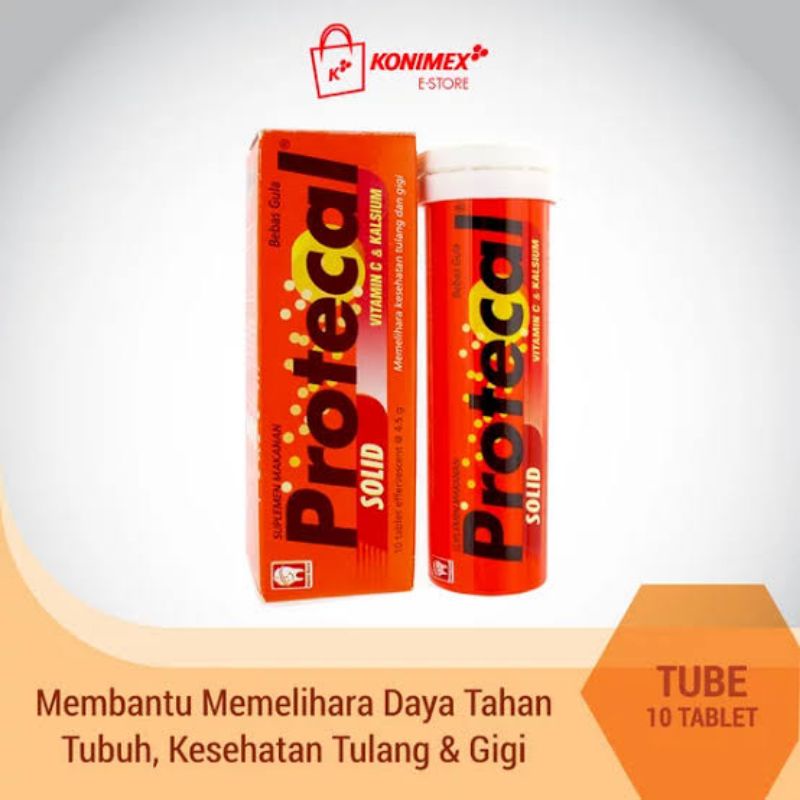 Protecal Solid 10 Tablet / Vitamin Tubuh