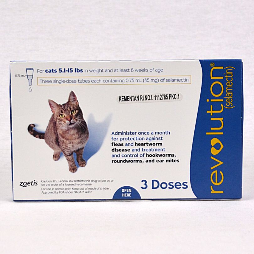 

REVOLUTION Obat Kutu Kucing BLUE 0.75ml 1pcs