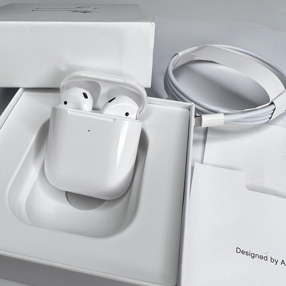 OEM TWS Pods Gen 2 Wireless Charging Lengkap Box Beserta Isinya