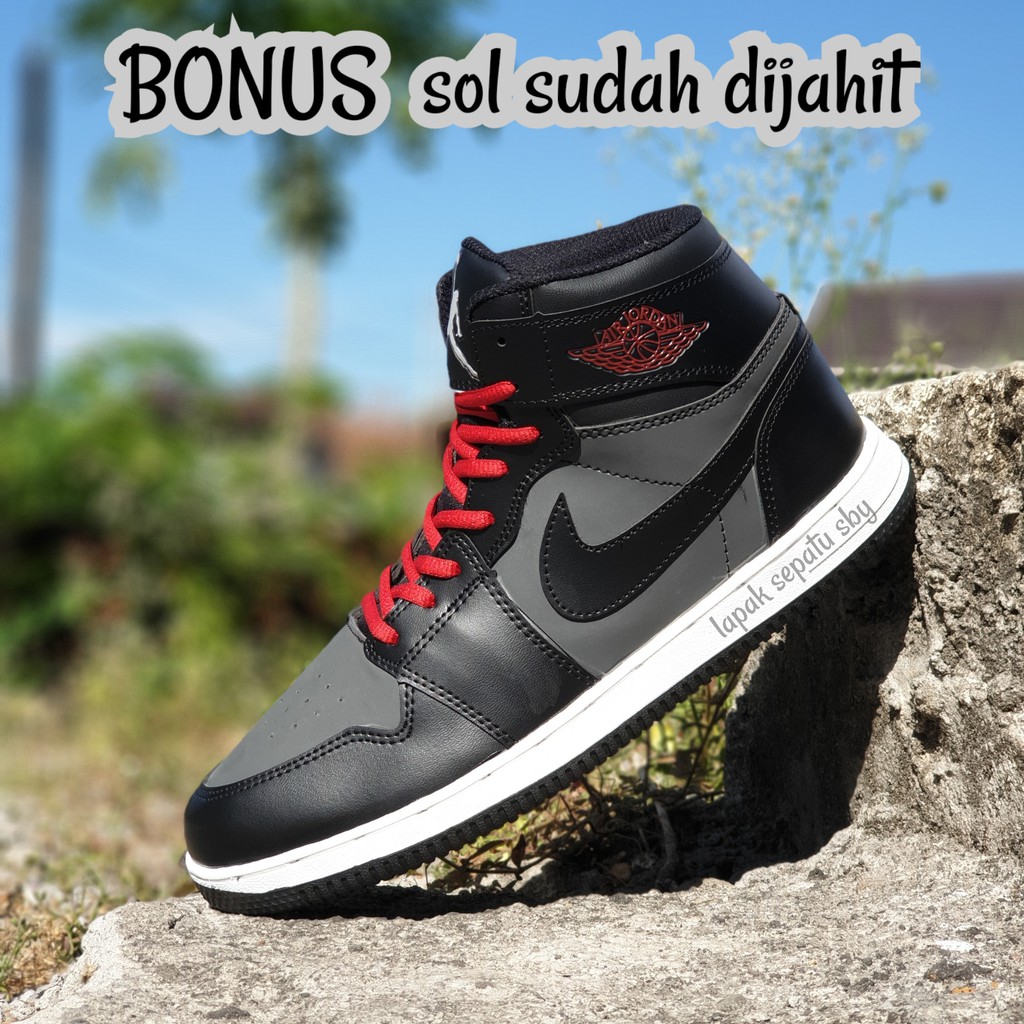 sepatu air jordan abu abu