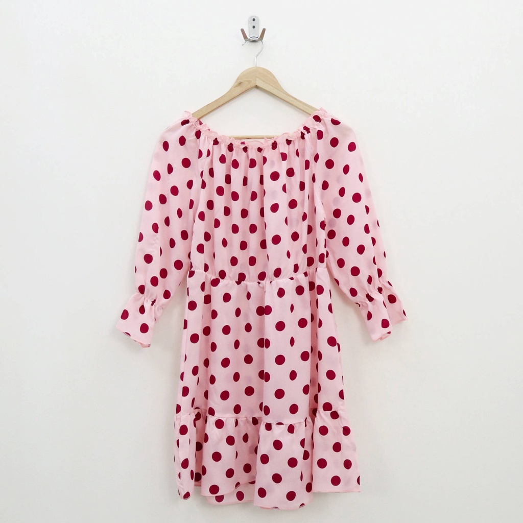 Aniel dots mini dress - Thejanclothes