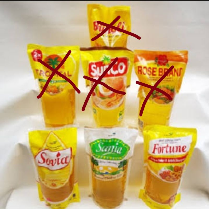 

minyak goreng 1lt kemasan refil