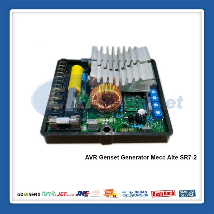 AVR Genset Generator Mecc Alte SR7-2I NEW22