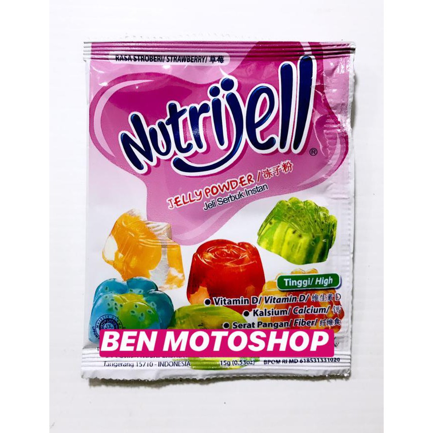 

Promo Nutrijell Stroberi 15G 15Gr 15 G Gr Gram - Nutri Jell Strawberry Box