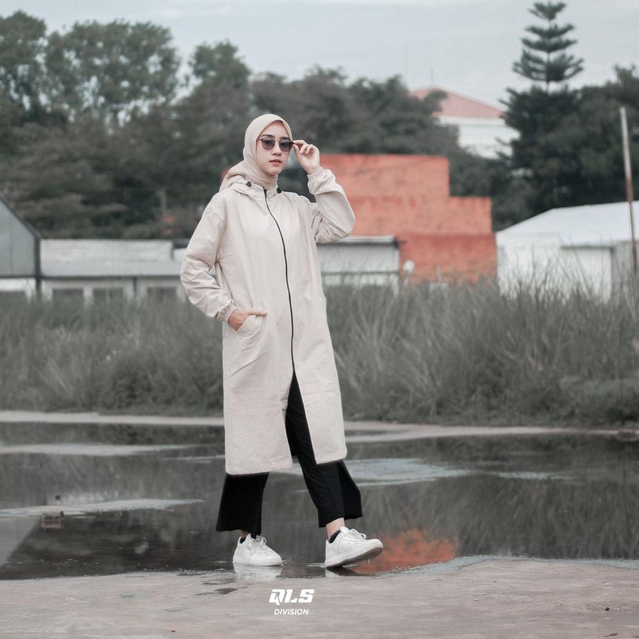 Harga Termurah Jaket Hijab Panjang Jaket Muslimah Jaket Cewe Jaket Perempuan