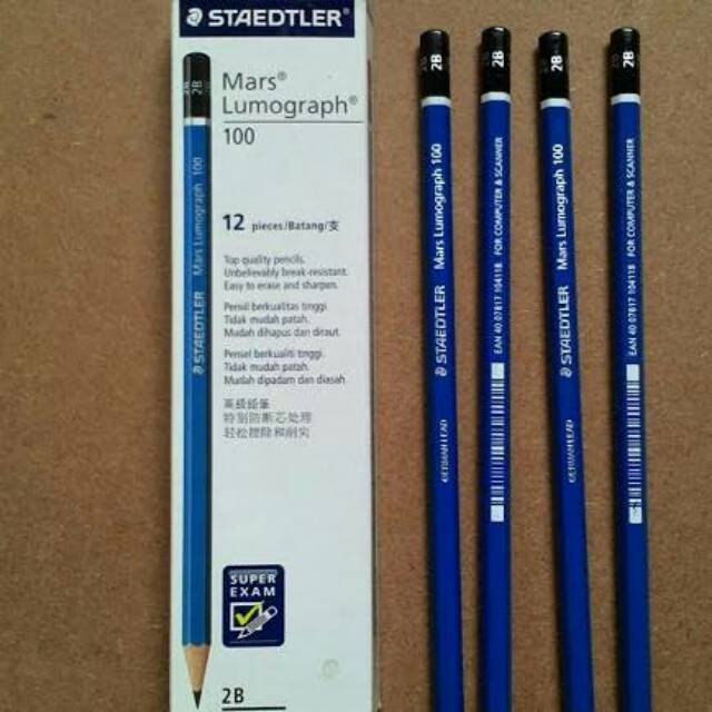 

PENSIL UJIAN 2B STEADLER ORIGINAL