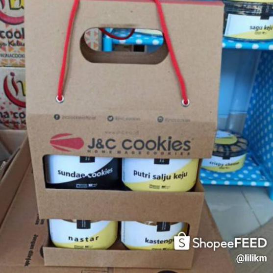 

FRESHH JnC Cookies Jar/ Toples Kaca 6UU``