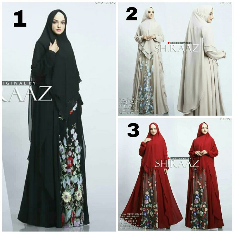 Ready gamis brokatby. Shiraaz