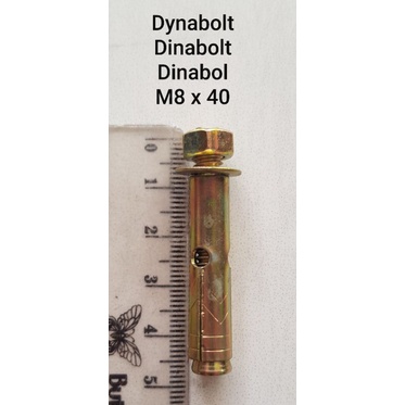 Dynabolt Dinabolt Dinabol M8 x 40