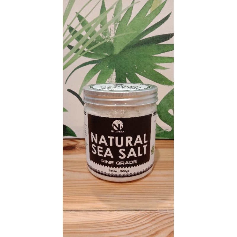 

Nucifera Natural Sea Salt 500 gr / Garam Halus