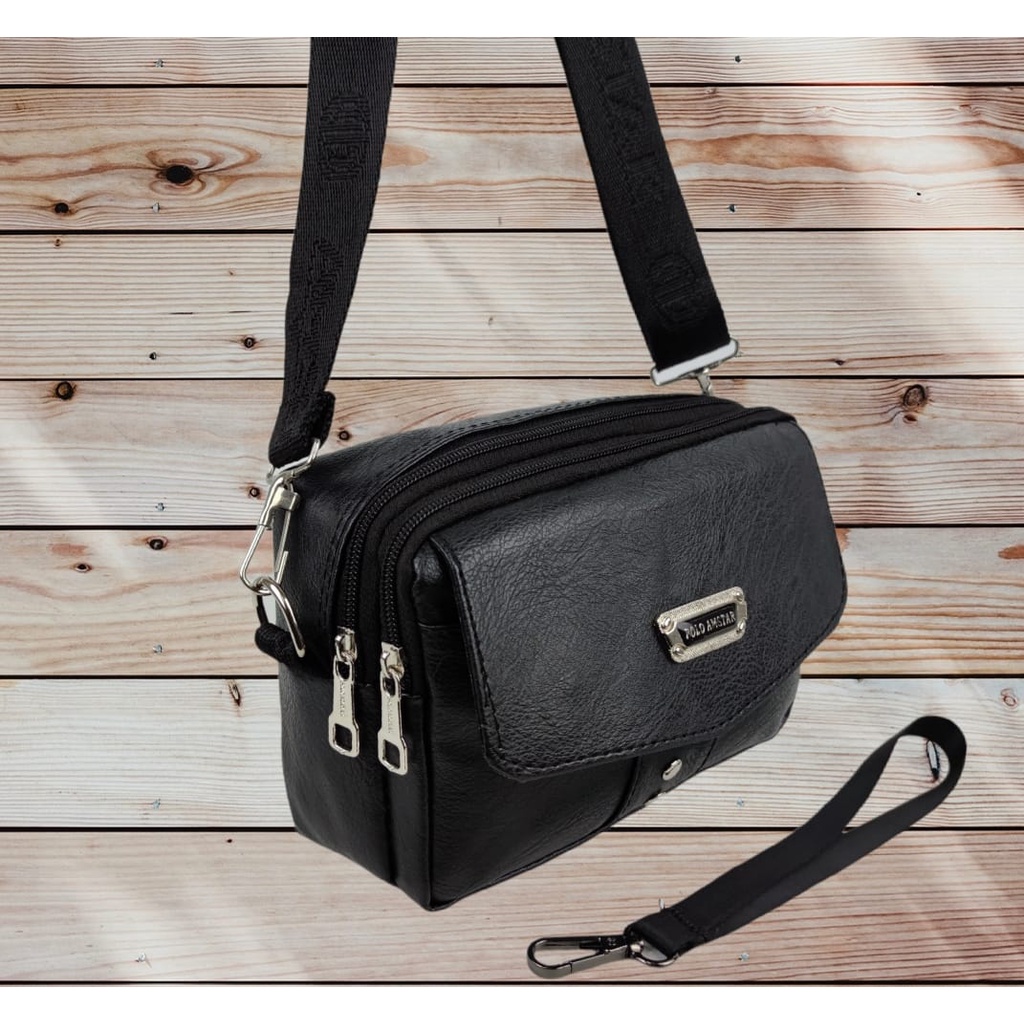 Clutch Bag Hand Bag Tas Tangan Tas Selempang Pria dan Wanita Anti Air POLO AMSTAR