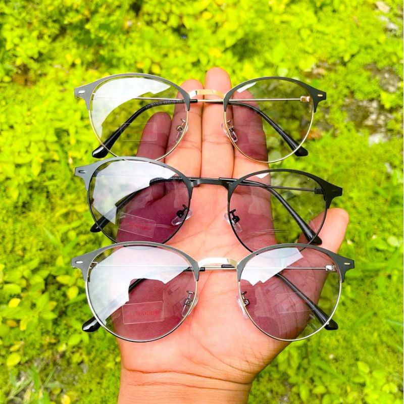 Kacamata photocromic bulat