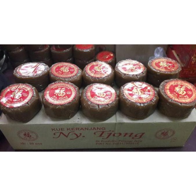 

Kue Keranjang , Kue China , Dodol Imlek Kemasan 1Dozz/10 Kg/ 20 Pcs Shoplesti