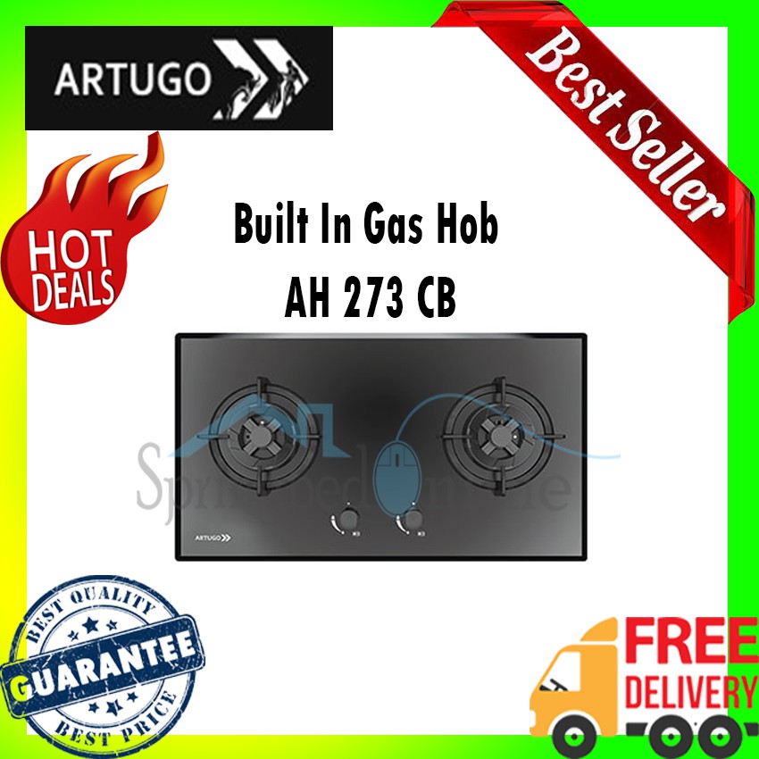 ARTUGO Kompor Tanam Built In Gas Hob AH 273 CB