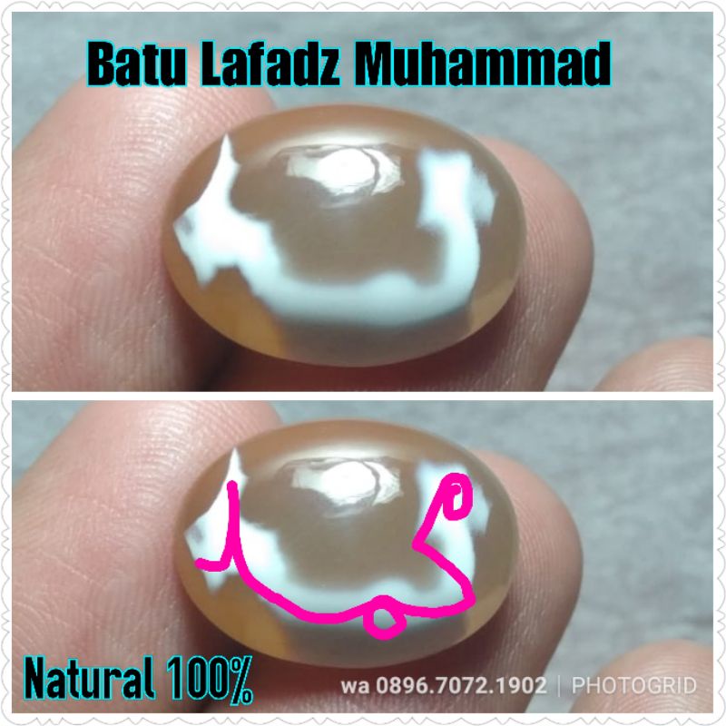 batu lafadz lafad asli natural kode 13 no tapak jalak bacan kalimaya pirus