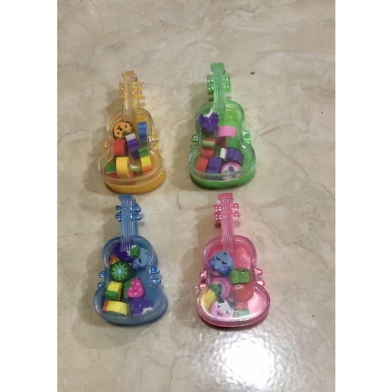 

Penghapus mini / eraser gitar isi 8pcs - termurah